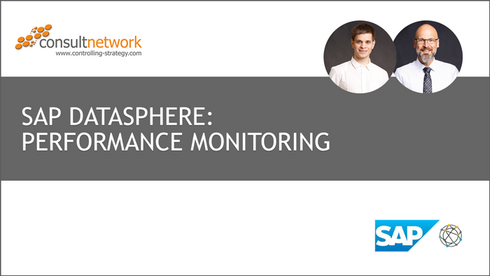Webinaraufzeichnung SAP Datasphere: Performance Monitoring