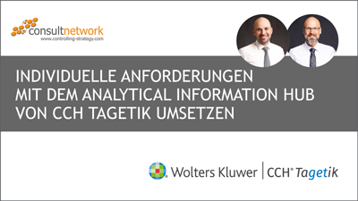 Webinaraufzeichnung: Individuelle Anforderungen mit dem Analytical Information Hub von CCH Tagetik umsetzen