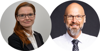 Marion Berg und Daniel Pack von consultnetwork