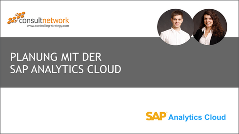 Webinaraufzeichnung Planung mit der SAP Analytics Cloud