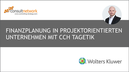Webinaraufzeichnung: Finanzplanung in projektorientierten Unternehmen mit CCH Tagetik