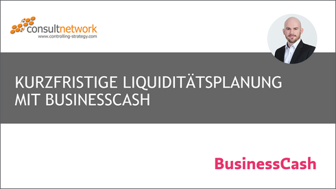 Webinaraufzeichnung Kurzfristige Liquiditätsplanung mit BusinessCash