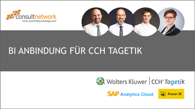 Webinaraufzeichnung: BI Anbindung für CCH Tagetik