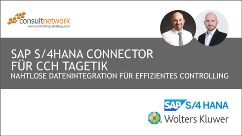 Webinaraufzeichnung: SAP S/4 HANA Connector für CCH Tagetik